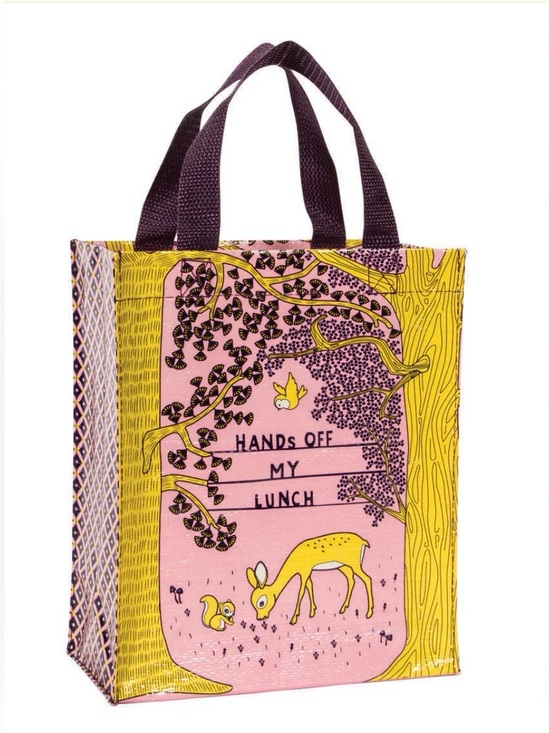 Blue Q Other - NWT Blue Q Recycled Plastic Pink Lunch Tote Bag w/ Deer Design Cottagecore